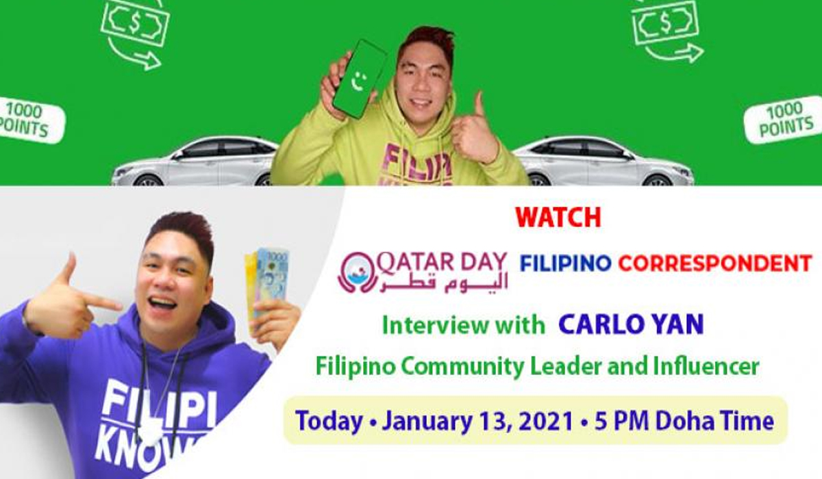 Filipino community leader in Qatar shares helpful tips for Kabayans to save more this pandemic